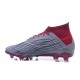 adidas Predator 18.1 FG - Chaussures de Football Adidas Pogba Gris Rouge