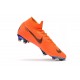 Nouvelles Chaussures de football Nike Mercurial Superfly VI 360 Elite FG Orange Noir Volt