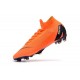 Nouvelles Chaussures de football Nike Mercurial Superfly VI 360 Elite FG Orange Noir Volt