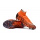 Nouvelles Chaussures de football Nike Mercurial Superfly VI 360 Elite FG CR7 Noir Orange Blanc