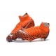 Nouvelles Chaussures de football Nike Mercurial Superfly VI 360 Elite FG CR7 Noir Orange Blanc