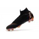 Nouvelles Chaussures de football Nike Mercurial Superfly VI 360 Elite FG Noir Orange Total Blanc