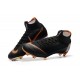 Nouvelles Chaussures de football Nike Mercurial Superfly VI 360 Elite FG Noir Orange Total Blanc