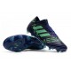 Chaussures Foot adidas - Adidas Nemeziz Messi 17.1 FG Encre Vert Noir