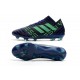 Chaussures Foot adidas - Adidas Nemeziz Messi 17.1 FG Encre Vert Noir