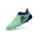 Nouvelle Crampons de Football adidas X 17+ Purespeed FG Vert Aero Encre Vert
