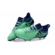 Nouveau Crampons de Football - Adidas X 17.1 FG Vert Aero Encre Vert