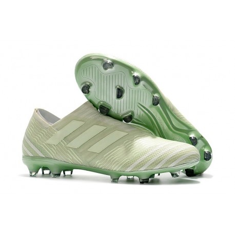 Crampons de Football Hommes - adidas Nemeziz 17+ 360 Agility FG Vert Aero