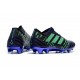 Crampons de Football Hommes - adidas Nemeziz 17+ 360 Agility FG Encre Vert Noir