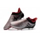 Nouvelle Crampons de Football adidas X 17+ Purespeed FG Argenté Rouge Noir