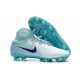 Nike Magista Obra 2 FG Nouveaux Crampons Foot Pour Hommes Blanc Bleu