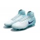 Nike Magista Obra 2 FG Nouveaux Crampons Foot Pour Hommes Blanc Bleu