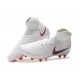 Nike Magista Obra 2 FG Nouveaux Crampons Foot Pour Hommes Blanc Gris Métallique Carmin