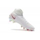 Nike Magista Obra 2 FG Nouveaux Crampons Foot Pour Hommes Blanc Gris Métallique Carmin