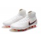 Nike Magista Obra 2 FG Nouveaux Crampons Foot Pour Hommes Blanc Gris Métallique Carmin