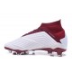 adidas Predator 18.1 FG - Chaussures de Football Adidas Blanc Rouge