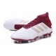 adidas Predator 18.1 FG - Chaussures de Football Adidas Blanc Rouge