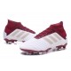 adidas Predator 18.1 FG - Chaussures de Football Adidas Blanc Rouge