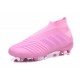 Chaussures adidas - Crampons Foot Adidas Predator 18+ FG Rose