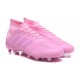 adidas Predator 18.1 FG - Chaussures de Football Adidas Rose