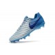 Nouveau Crampons foot Nike Tiempo Legend VII FG Bleu Argent