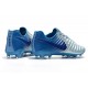 Nouveau Crampons foot Nike Tiempo Legend VII FG Bleu Argent