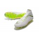 Crampon Foot Nouveaux Nike Hypervenom Phantom III DF Elite FG - Blanc Gris Métallique Volt