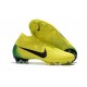 Nouvelles Chaussures de football Nike Mercurial Superfly VI 360 Elite FG Jaune Noir