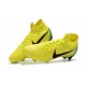 Nouvelles Chaussures de football Nike Mercurial Superfly VI 360 Elite FG Jaune Noir