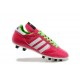 Coupe du monde 2014 Chaussure Adidas Copa Mundial FG Rose Blanc Vert