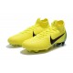 Nouvelles Chaussures de football Nike Mercurial Superfly VI 360 Elite FG Jaune Noir