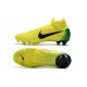 Nouvelles Chaussures de football Nike Mercurial Superfly VI 360 Elite FG Jaune Noir