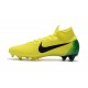 Nouvelles Chaussures de football Nike Mercurial Superfly VI 360 Elite FG Jaune Noir