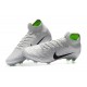 Nouvelles Chaussures de football Nike Mercurial Superfly VI 360 Elite FG Gris Argent