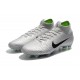 Nouvelles Chaussures de football Nike Mercurial Superfly VI 360 Elite FG Gris Argent