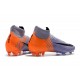 Nouvelles Chaussures de football Nike Mercurial Superfly VI 360 Elite FG Violet Orange Noir