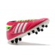 Coupe du monde 2014 Chaussure Adidas Copa Mundial FG Rose Blanc Vert