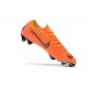 Nouveau Chaussures Football Nike Mercurial Vapor XII Elite FG - Orange Noir