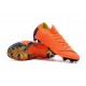 Nouveau Chaussures Football Nike Mercurial Vapor XII Elite FG - Orange Noir