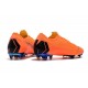 Nouveau Chaussures Football Nike Mercurial Vapor XII Elite FG - Orange Noir