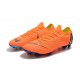 Nouveau Chaussures Football Nike Mercurial Vapor XII Elite FG - Orange Noir