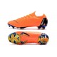 Nouveau Chaussures Football Nike Mercurial Vapor XII Elite FG - Orange Noir