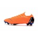 Nouveau Chaussures Football Nike Mercurial Vapor XII Elite FG - Orange Noir