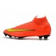 Nouvelles Chaussures de football Nike Mercurial Superfly VI 360 Elite FG Orange Jaune