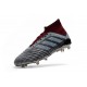 adidas Paul Pogba Predator 18.1 FG - Chaussures de Football Adidas Iron Metallic