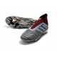 Chaussures adidas - Crampons Foot Adidas PP Predator 18+ FG Iron Metallic