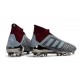 Chaussures adidas - Crampons Foot Adidas PP Predator 18+ FG Iron Metallic