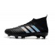 2018 adidas Predator 18.1 FG - Chaussures de Football Noir argent