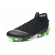 Nouvelles Chaussures de football Nike Mercurial Superfly VI 360 Elite FG Jaune Amarillo Noir Blanc