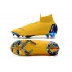 Nouvelles Chaussures de football Nike Mercurial Superfly VI 360 Elite FG Jaune Amarillo Noir Blanc